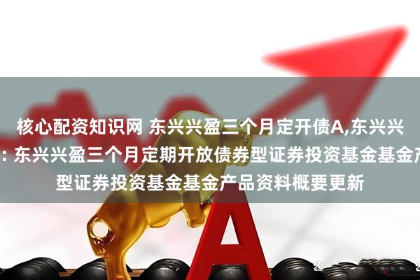 核心配资知识网 东兴兴盈三个月定开债A,东兴兴盈三个月定开债C: 东兴兴盈三个月定期开放债券型证券投资基金基金产品资料概要更新